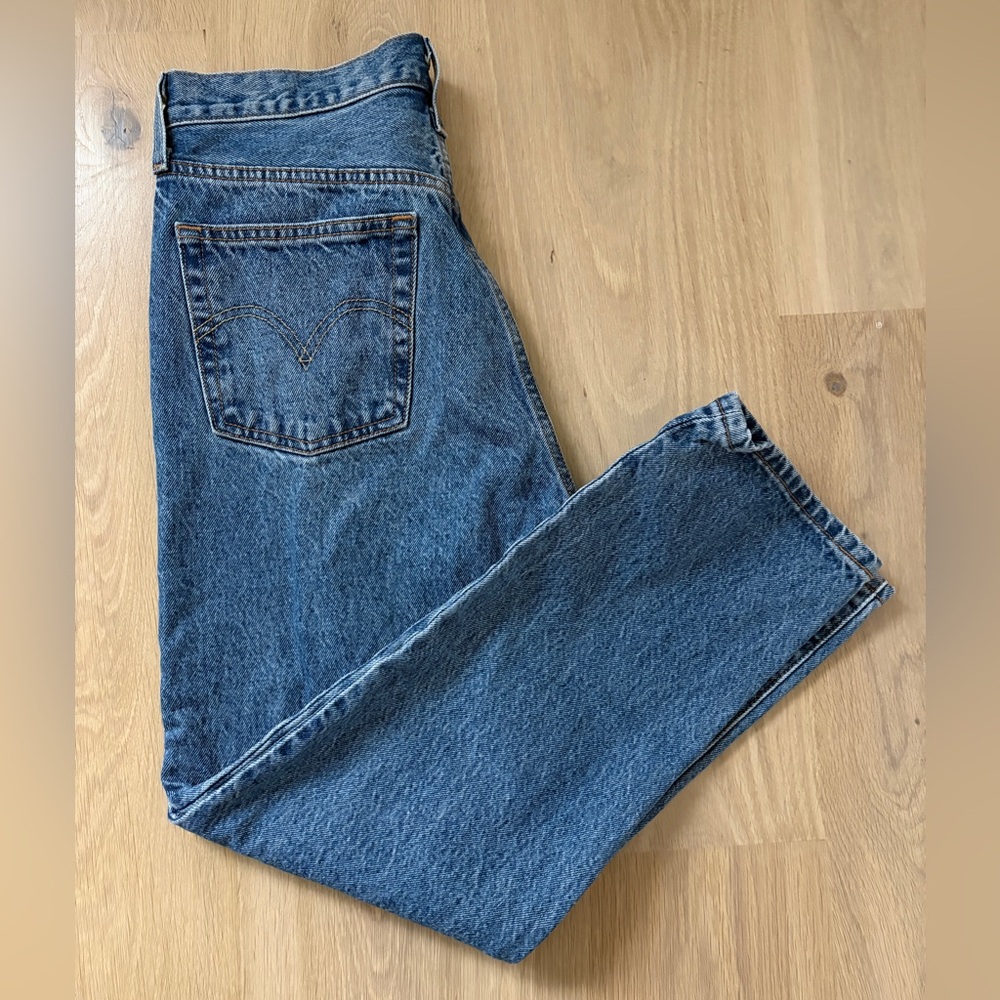 Classic Blue Levi’s 501 Denim Jeans